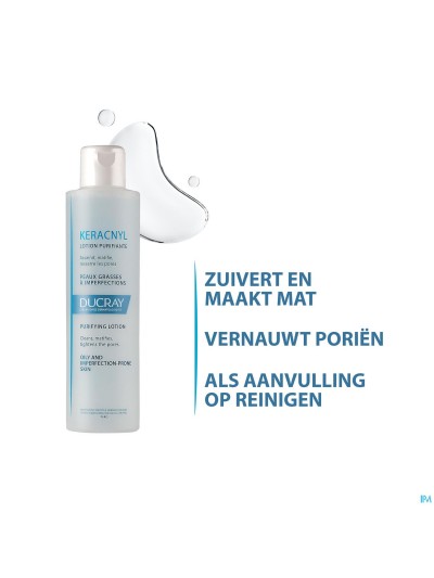 Ducray Keracnyl Lotion Zuiverend 200ml