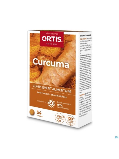Ortis Curcuma Blister Comp 3X18