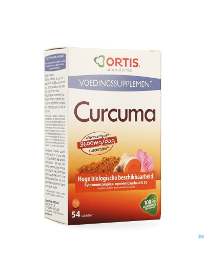Ortis Curcuma Blister Comp 3X18