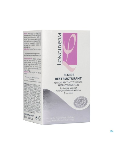 Longiderm Fluide Herstructurerend Gelaat Tube 50ml