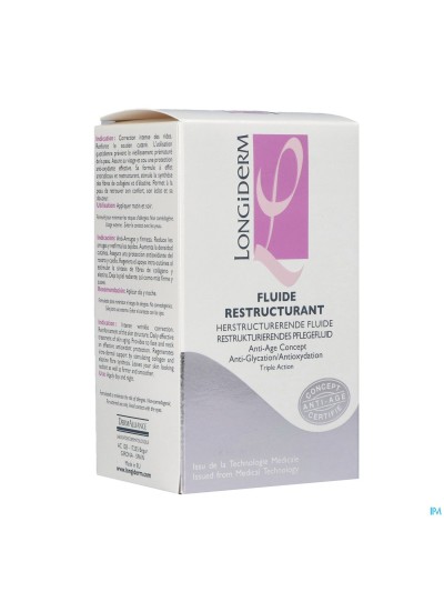 Longiderm Fluide Restructurant Visage Tube 50ml