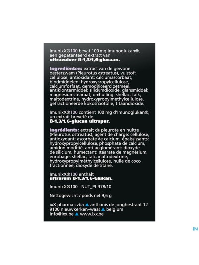 Imunixx 100 Tabl 90x320mg