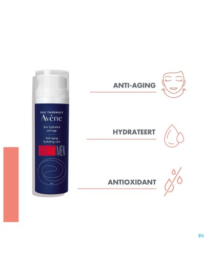 Avene Men Soin Hydratant A/age Creme 50ml
