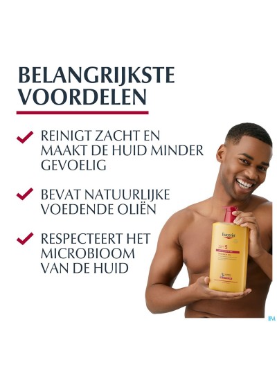 Eucerin Ph5 Douche Olie 1000ml