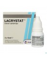 Lacrystat Collyre Fl 2x10ml Nf
