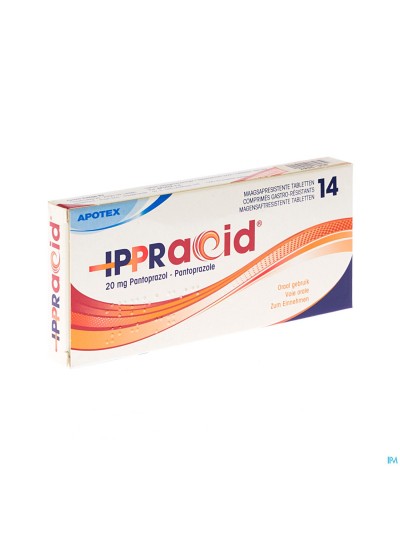 Ippracid 20mg Gastro Resist Comp 14