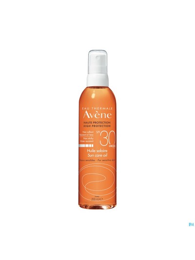 Avene Sol Zonneolie Ip30 200ml