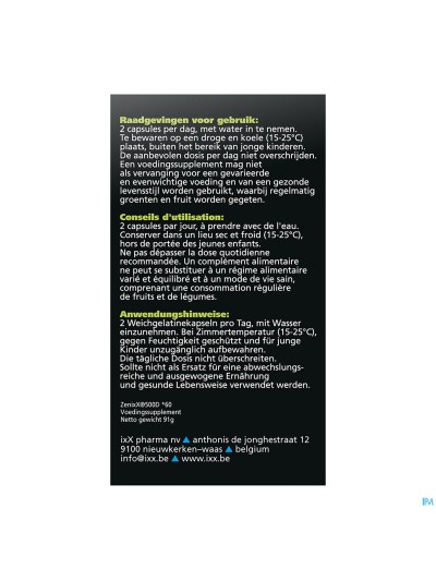 Zenixx 500 D Caps 60