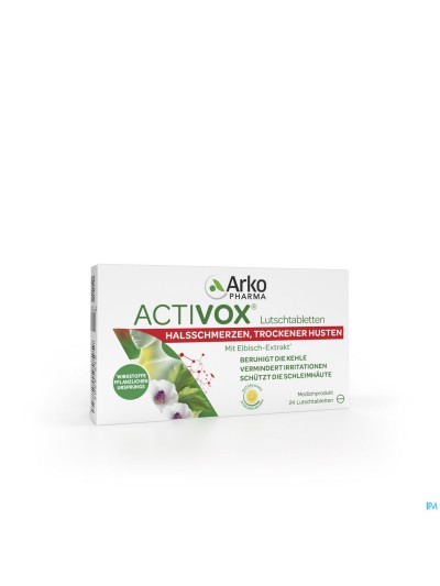 Activox Comp Maux De Gorge Comp A Sucer 24