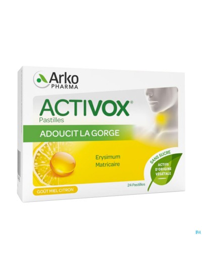 Activox Comp Maux De Gorge Comp A Sucer 24