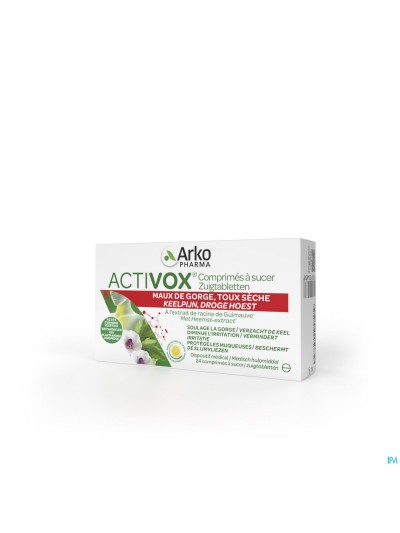 Activox Comp Maux De Gorge Comp A Sucer 24