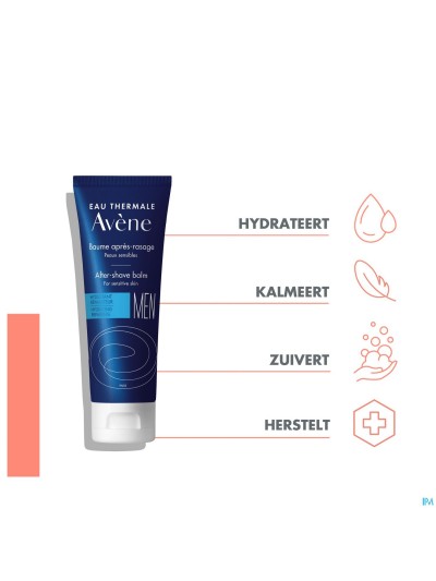 Avene Men Baume Apres Rasage Nf 75ml