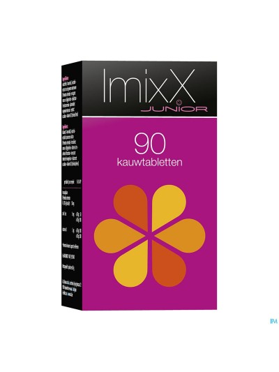 Imixx Junior Framboos Kauwtabl 90