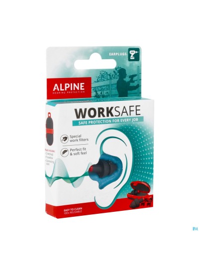 Alpine worksafe oordopjes 1 paar nm