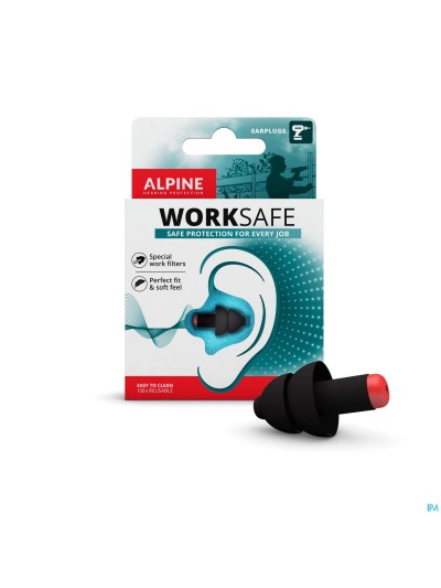 Alpine worksafe oordopjes 1 paar nm