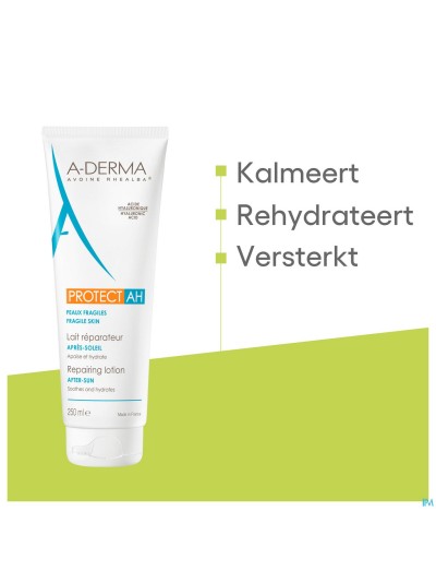 Aderma Protect Herstellende Melk A/sun 250ml