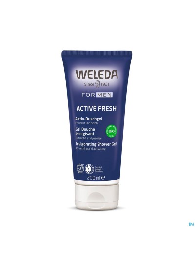 Weleda Gel Douche Energisant Homme Tube 200ml