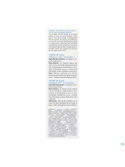 Uriage Thermaal Water Creme Licht Water 40ml