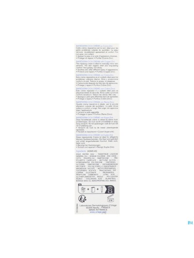 Uriage Bariederm Cica Creme Herstellend 40ml