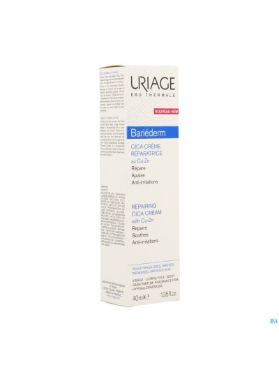 Uriage Bariederm Cica Creme Herstellend 40ml