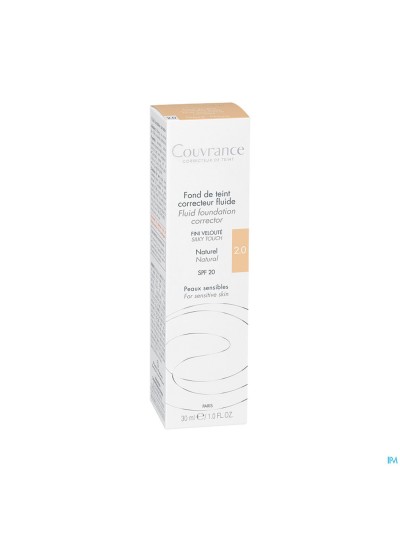 Avene Fond De Teint Fluide Naturel Spf15 30 ml - online bestellen