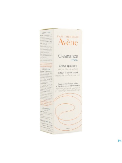 Avene Cleanance Hydra Creme Verzachtend Nf 40ml