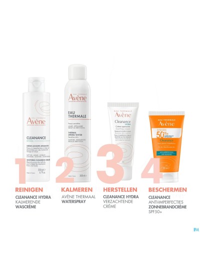 Avene Cleanance Hydra Creme Verzachtend Nf 40ml