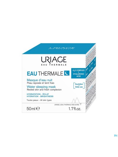Uriage Eau Thermale Masque Eau Nuit 50ml