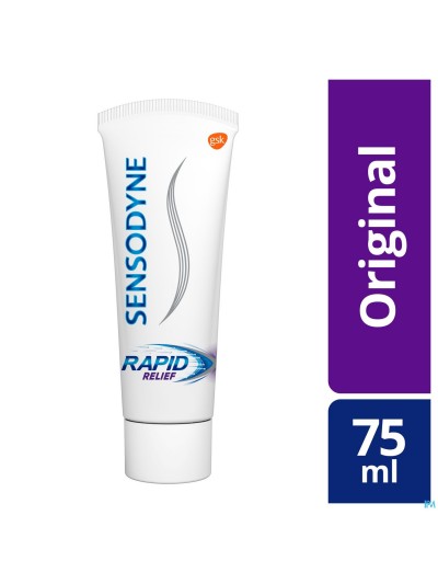 Sensodyne Rapid Relief Dentifrice 75ml