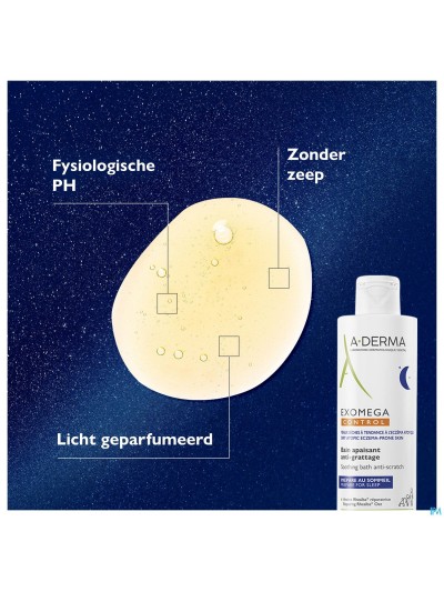 Aderma Exomega Control Kalmerend Bad Fl 250ml