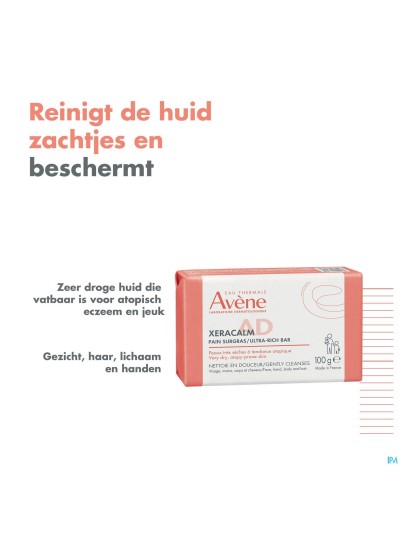 Avene Xeracalm A.d. Wasstuk Overvet 100g