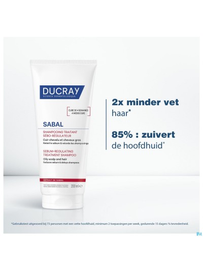 Ducray Sabal Sh Traitant Sebo Regulateur 200ml
