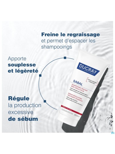 Ducray Sabal Sh Talgregulerende Verzorg. 200ml