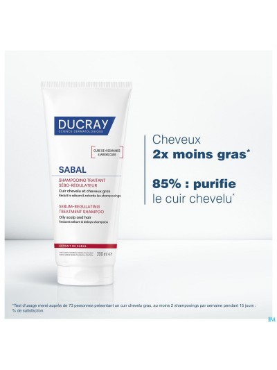 Ducray Sabal Sh Traitant Sebo Regulateur 200ml