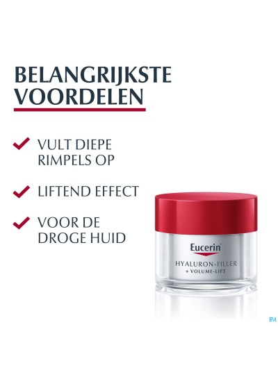 Eucerin Hyaluron Fil.+volume Lift Dagcr Dr.h. 50ml