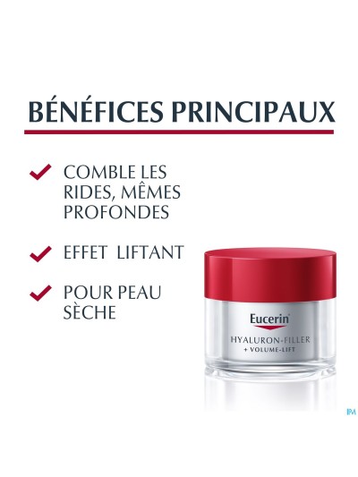 Eucerin Hyaluron Fil.+volume Lift Dagcr Dr.h. 50ml