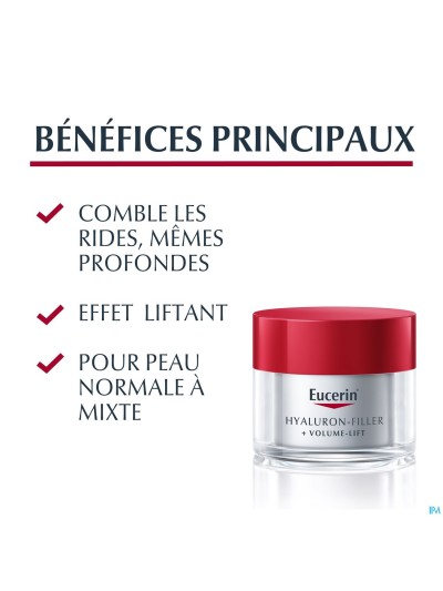 Eucerin Hyaluron Fil.+volume Lift Dagcr Mix H.50ml