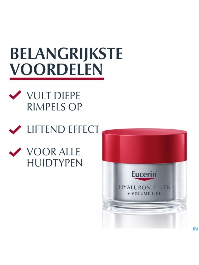 Eucerin Hyaluron Filler + Volume Lift Cr Nuit 50ml