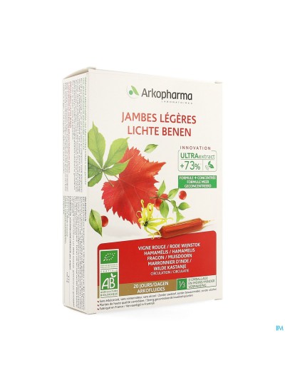Arkofluide Jambes Legeres Bio Nf Amp 20