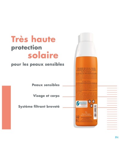 Avene Zonnespray Ip50+ 200ml Nf