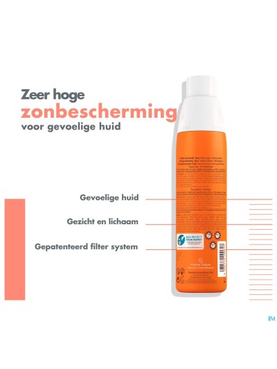 Avene Zonnespray Ip50+ 200ml Nf