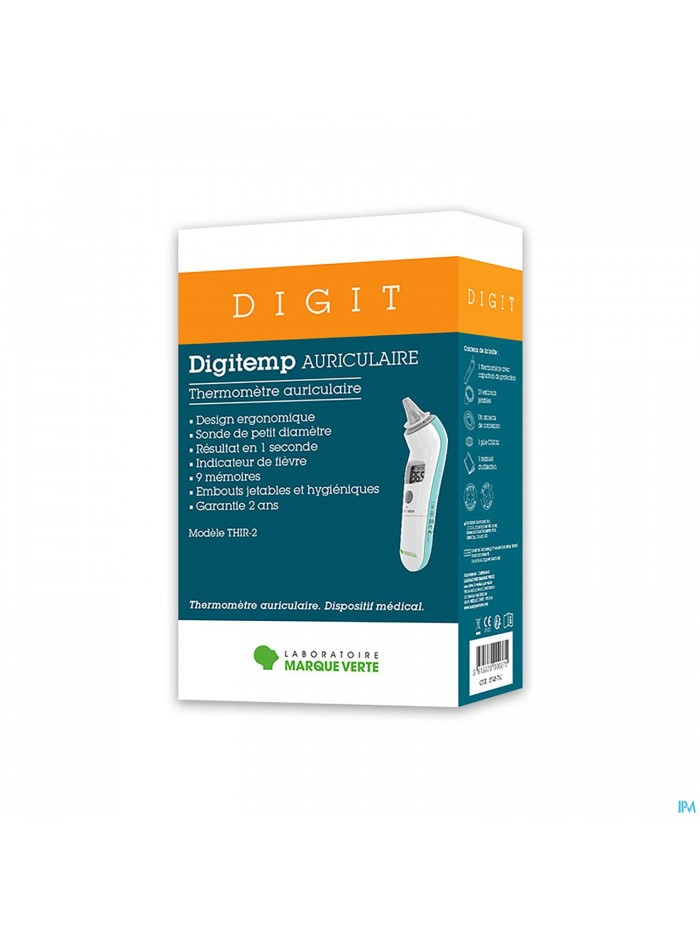 Marque V Digitemp Thermometre Auricul.petit Taille