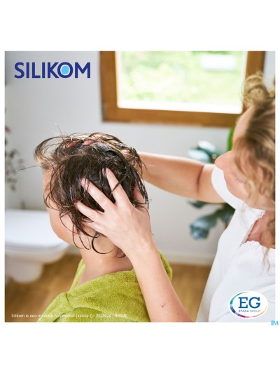 Silikom Once Shampooing Contre poux&lentes 200ml 