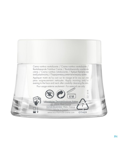 Avene Les Essentiels Revital. Voedende Creme 50ml