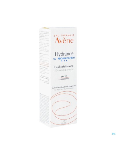 Avene Hydrance Uv Rijk Hydraterende Creme 40ml