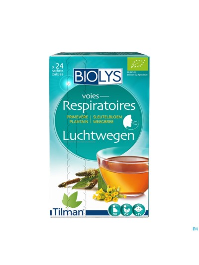 Biolys Sleutelbloem Weegbree Sach 24