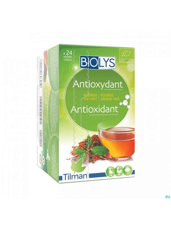 Biolys Rooibos Groene Thee Sach 24