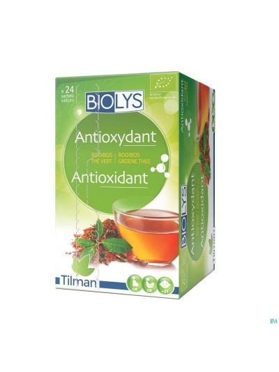 Biolys Rooibos Groene Thee Sach 24