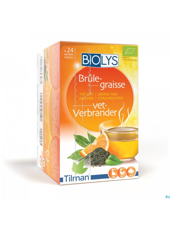 Biolys The Vert Agrumes Sach 24