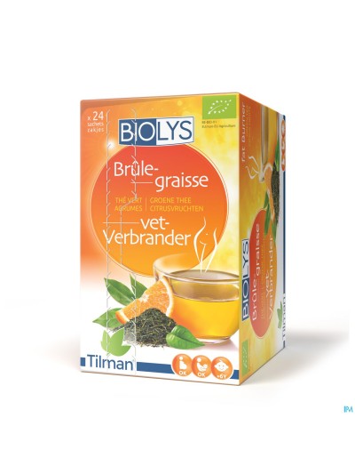 Biolys The Vert Agrumes Sach 24